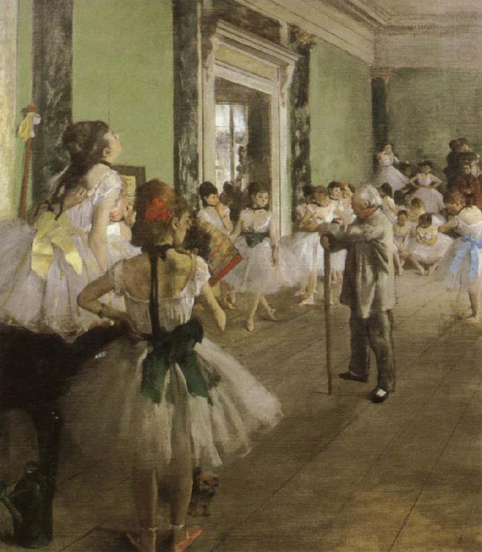 Edgar Degas the dance class china oil painting image